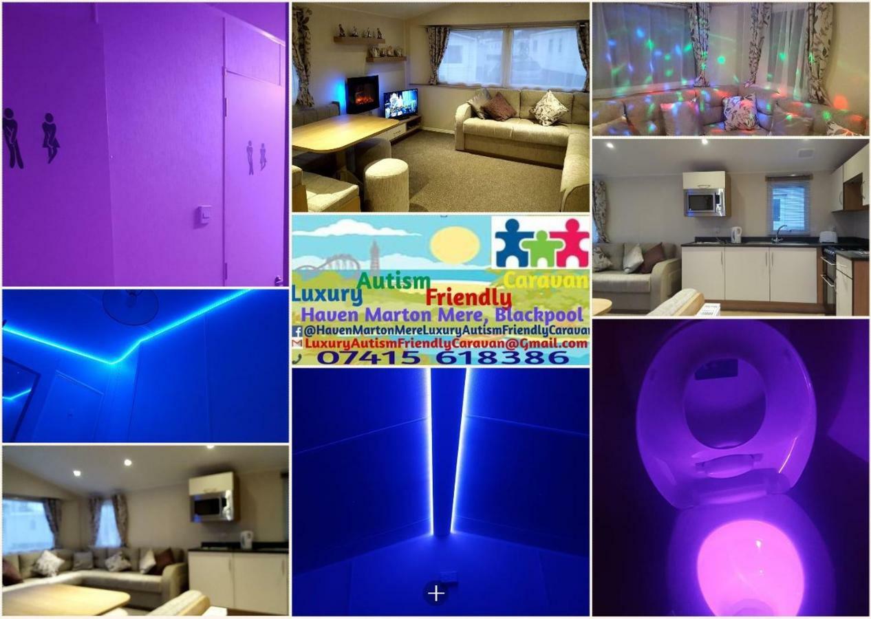 Haven Marton Mere Luxury Autism Friendly Caravan แบล็คพูล ภายนอก รูปภาพ