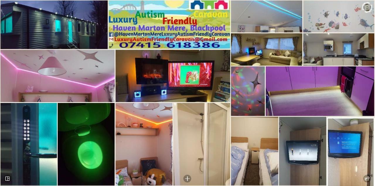 Haven Marton Mere Luxury Autism Friendly Caravan แบล็คพูล ภายนอก รูปภาพ